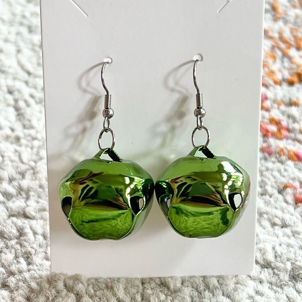 Christmas Holiday Jingle Bell Earrings